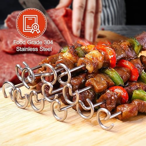 Miniatura 2 de Air Fryer Accessories for Dual Basket, Stainless Steel Nonstick Dehydrator Rack, with Heat-resistant Silicone Mat, Air Fryer Accessories Compatible