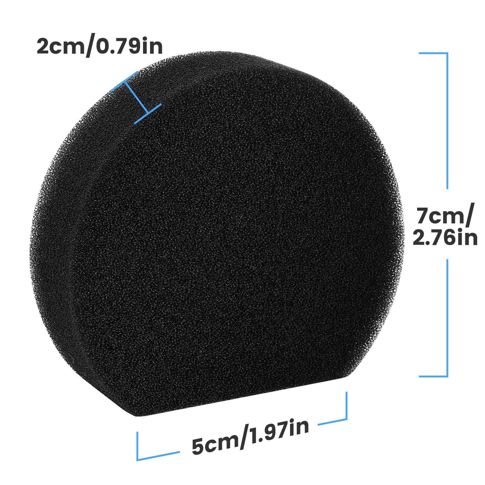 12 Filtri Di Ricambio Per Aspirapolvere Ariete Handyforce 2761 E 2759 - 6 HEPA + 6 Spugne - Foto 3