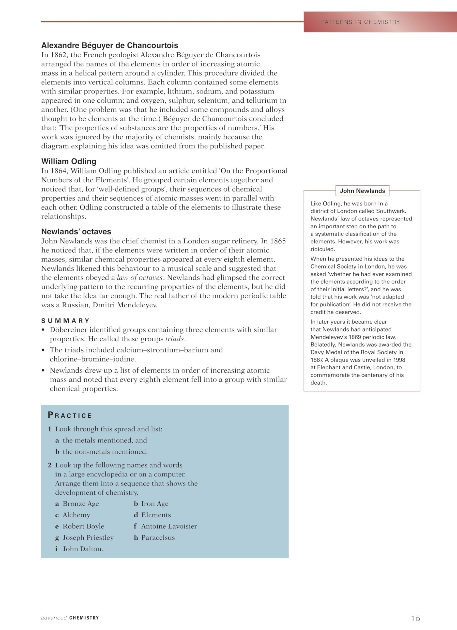 Advanced Chemistry (Advanced Sciences)
