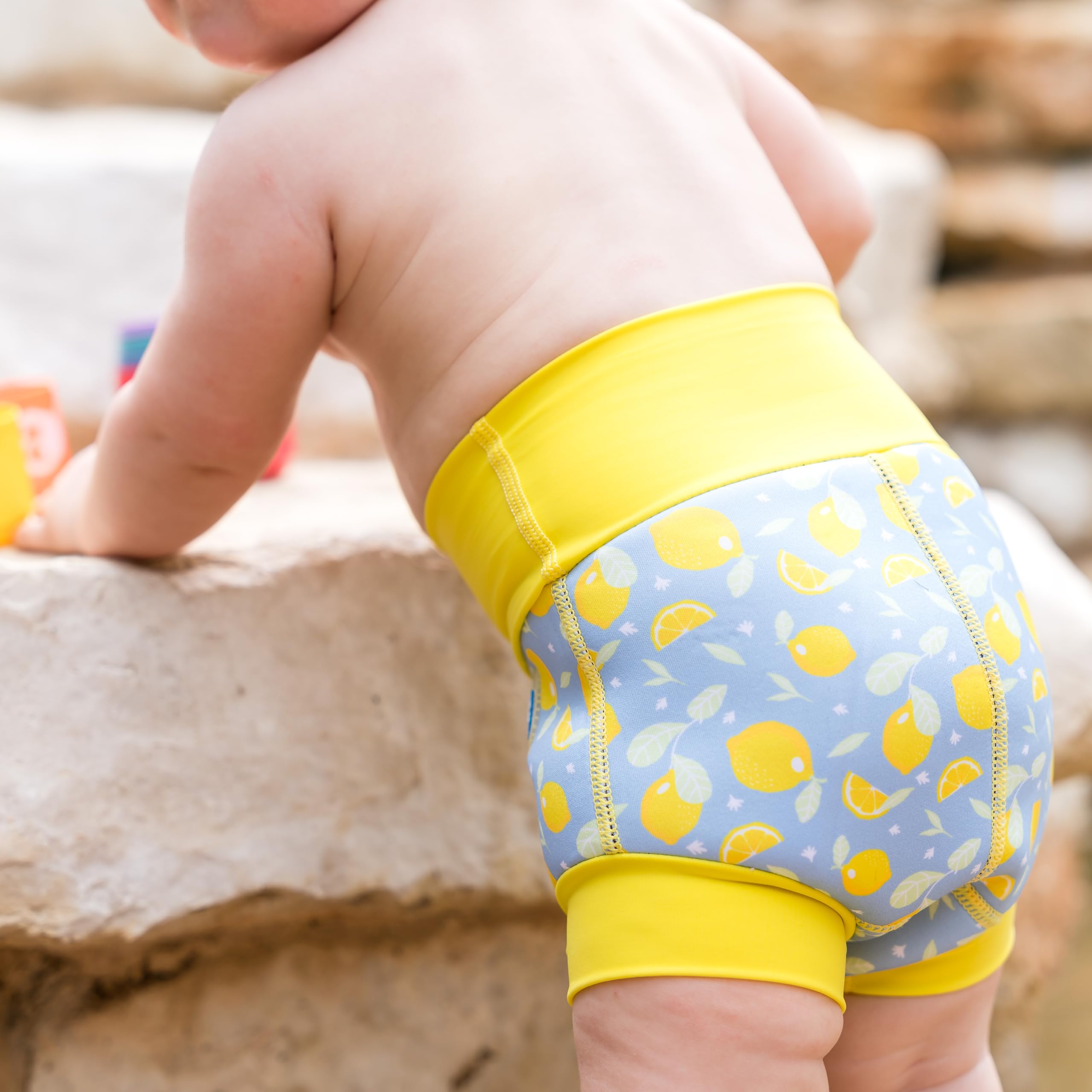Splash About Happy Nappy, Limoni, L (6-12 Mesi)