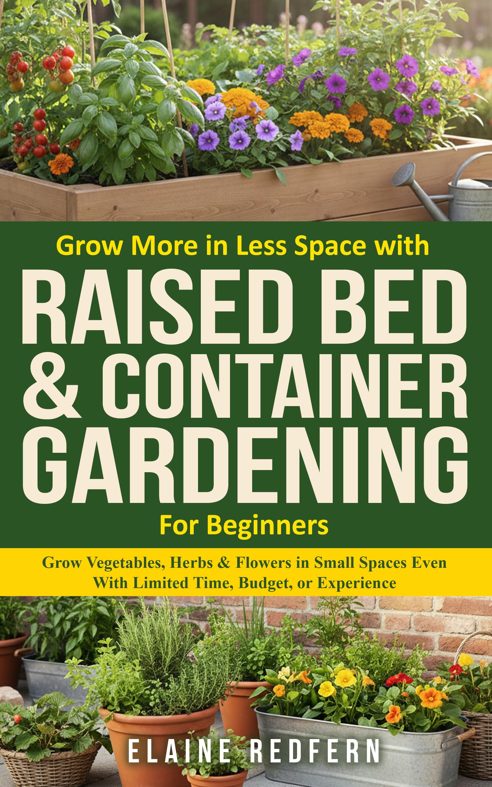 Grow More in Less Space with Raised Bed & Container Gardening for Beginners