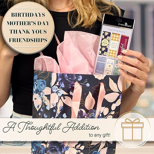 Miniatura 114 de Christian Art Gifts - Conjunto de marcapáginas magnéticos Lift Up Your Hands, 6 unidades Escénica #1