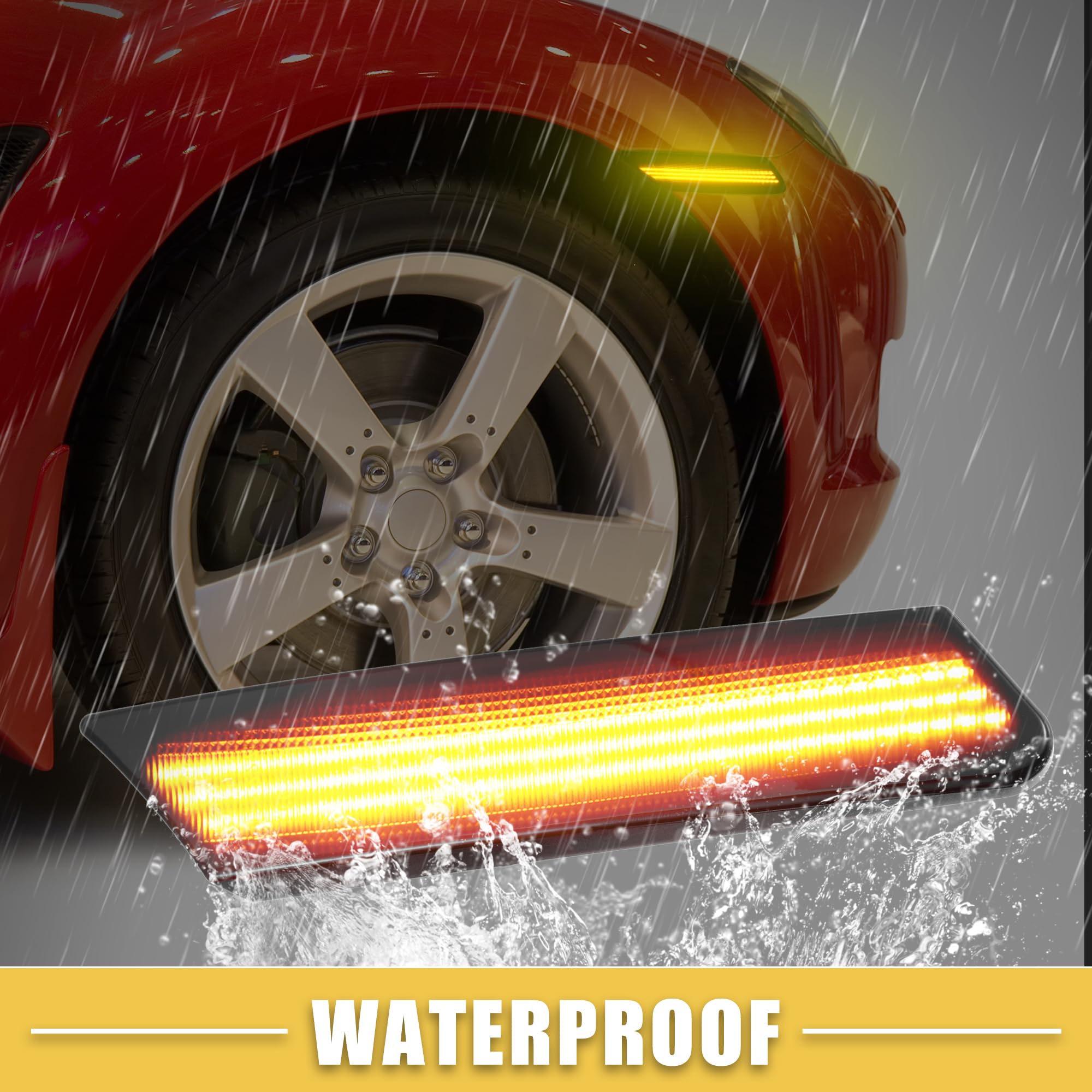 Amazon.com: A ABSOPRO LED Side Marker Light 99763103302