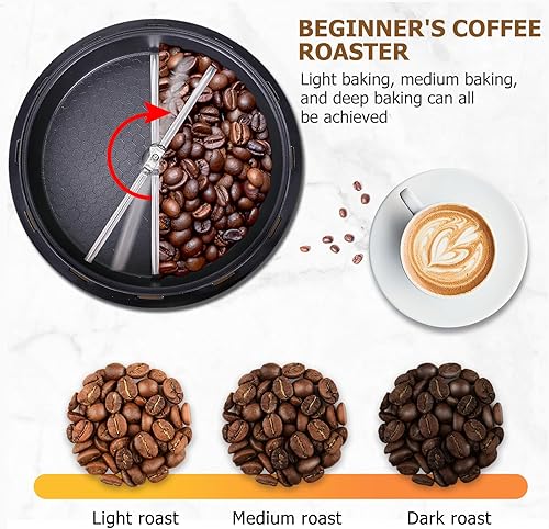 Miniatura 2 de JIAWANSHUN Tostador de café y enfriador de granos de café