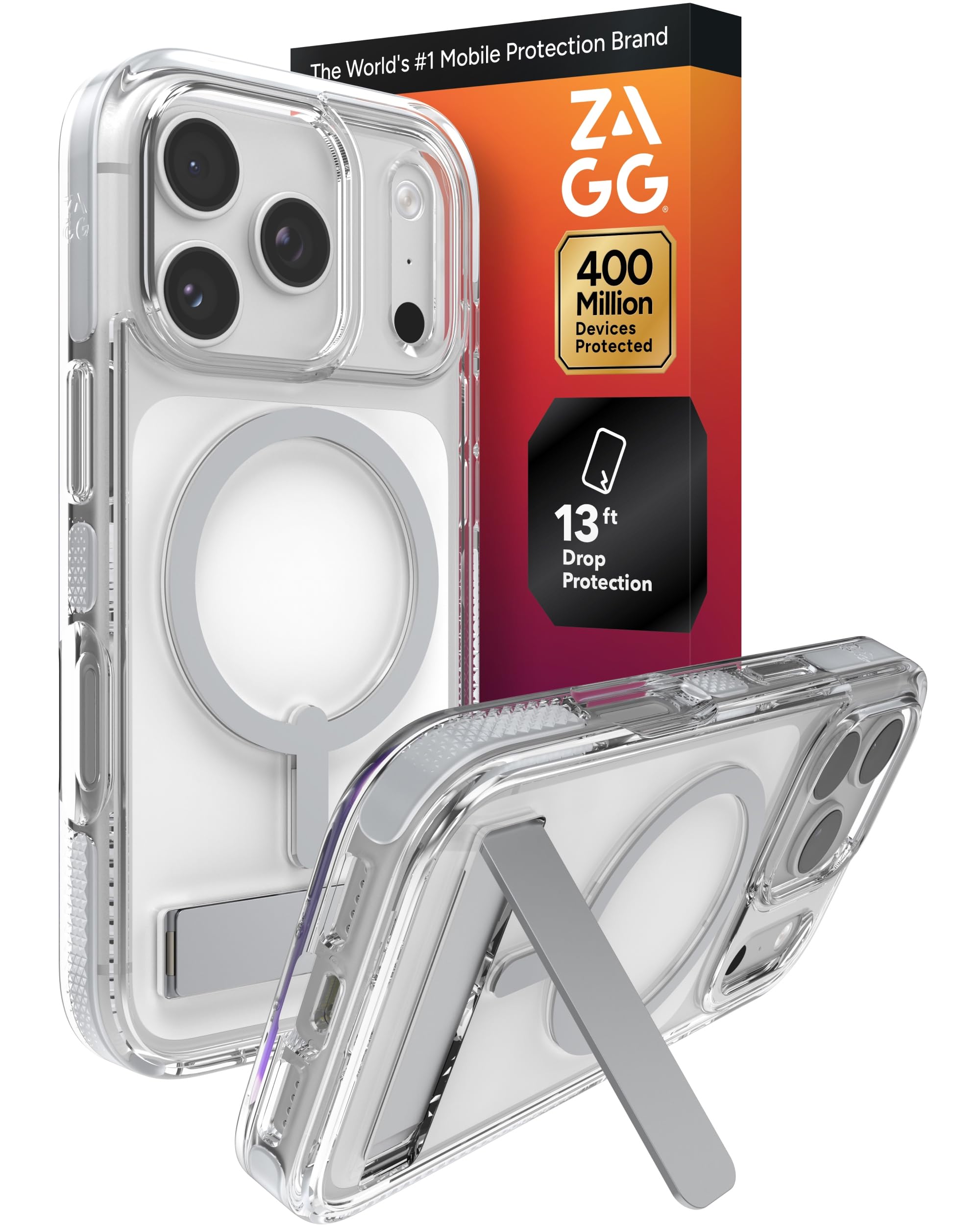 Amazon.com: ZAGG Santa Cruz Snap Case with Kickstand for iPhone 17