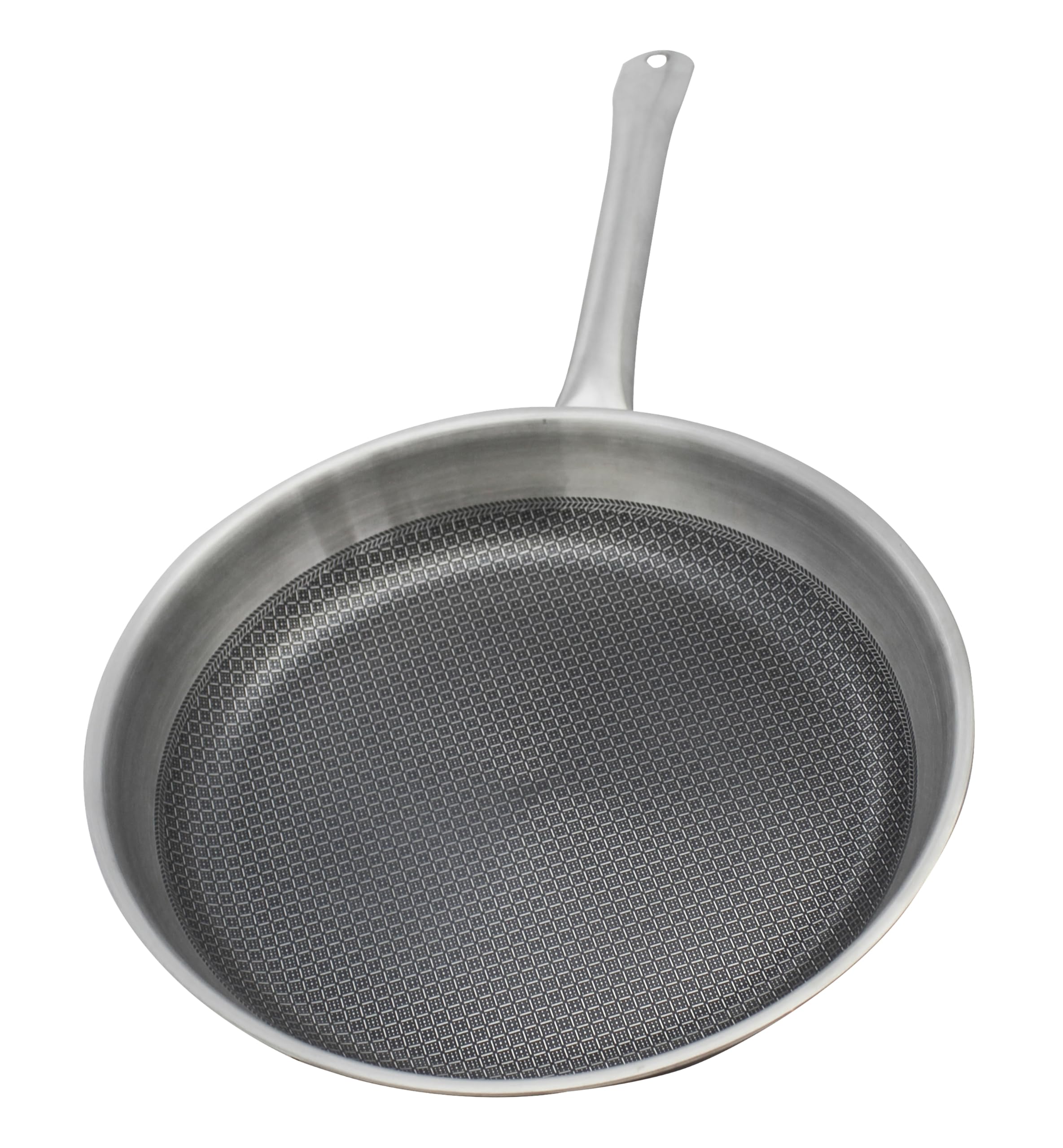 Elo 3582426 Padella in acciaio inox 18/10, padella senza PFAS, padella antiaderente, padella a induzione, rivestimento antiaderente minerale senza PFAS, acciaio inossidabile 18/10, acciaio inox