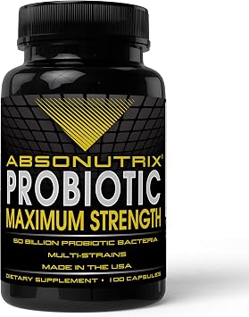 Probiotic Maximum Strength 50 Billion Per Capsule Multi-Strain 100 Capsules