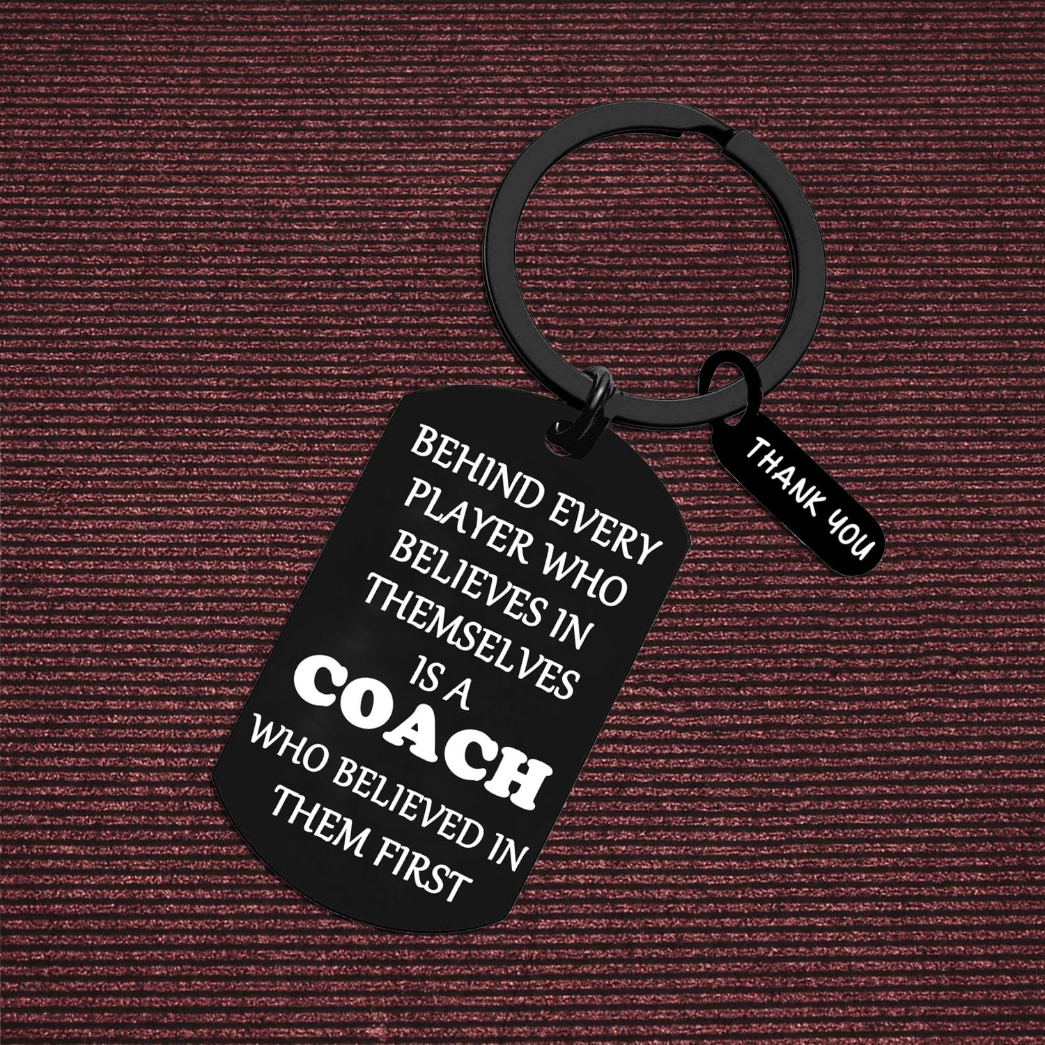Coach Gifts for Men: Appreciation Keychain for Baseball, Volleyball, Soccer Coach Thank You Gifts