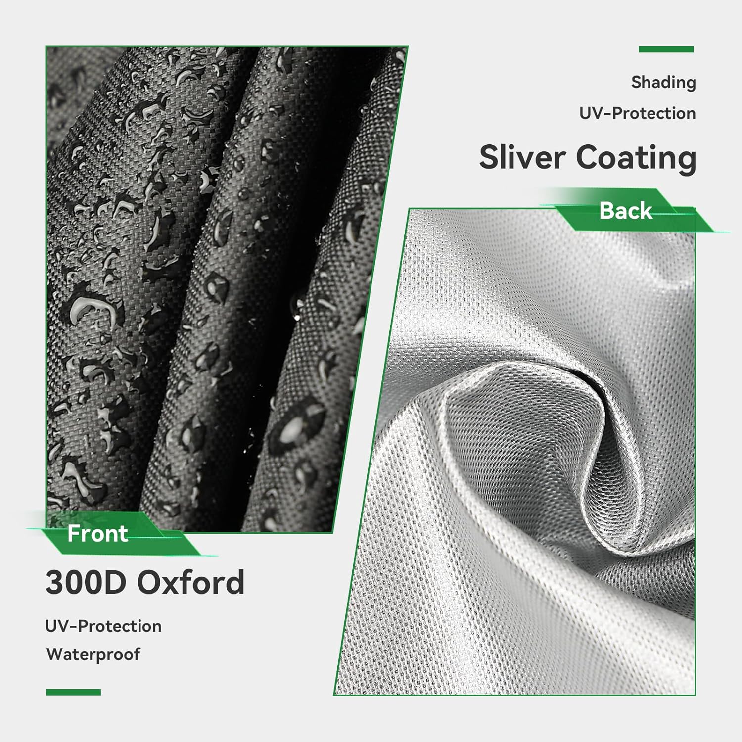 Bike Cover for Transport on Rack - Bike Cover for 3 or 4 Bikes on Rear Bike Rack, 300D Oxford Bicycle Cover Waterproof Outdoor Storage or Transportation for RV/ SUVS