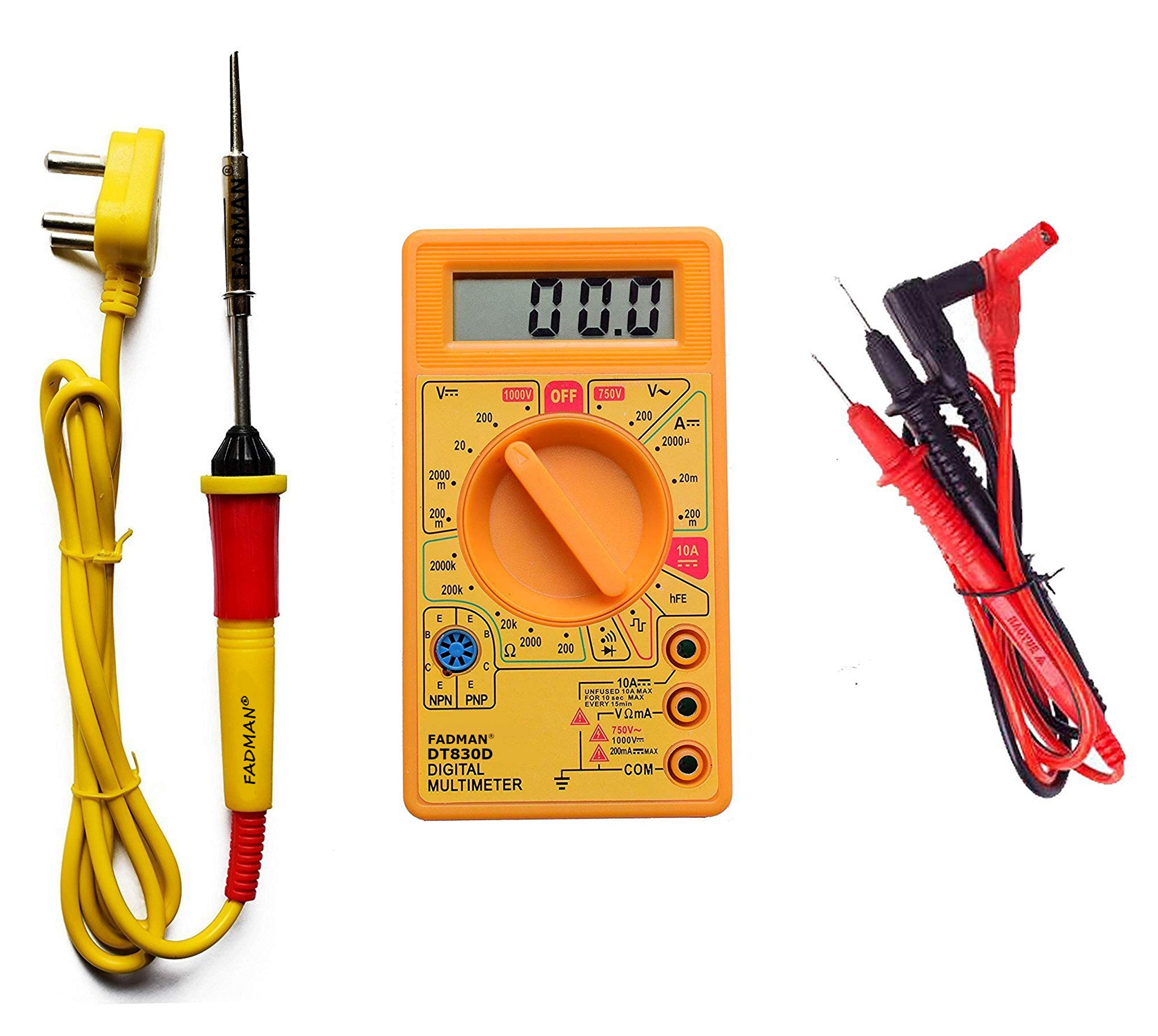 FADMAN SOLDERING IRON 25 W | BEST BUNDLE KIT | MULTIMETER (B08RX8Z3RN) Amazon Price History, Amazon Price Tracker