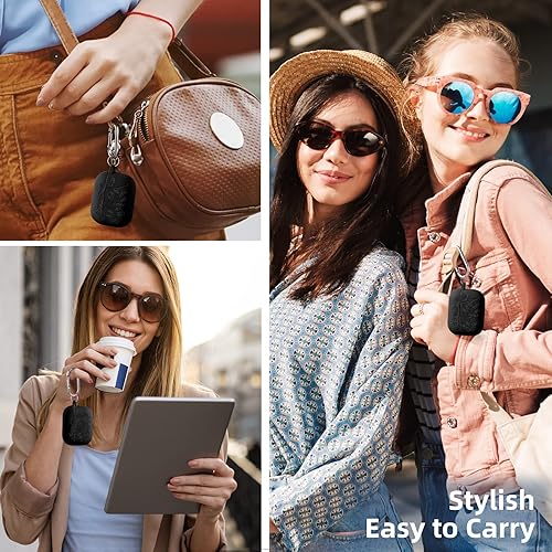 Miniatura 6 de Lerobo - Funda protectora para estuche de AirPods Pro 1 y 2 generación USB C (20222023), bonita funda de silicona suave grabada con diseño floral y