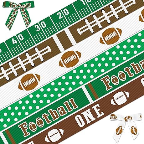 Glodecart 6 Rolls Football Homecoming Mum Decorations