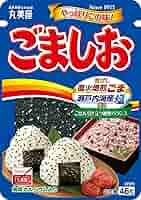 ごましお 3点まとめ Amazon.co.jp: ふりかけ 3種アソートセット【(1)丸美屋 のりたま