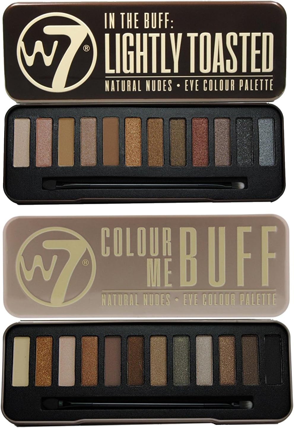 W7 Colour Me Buff & In The Buff Lightly Toasted