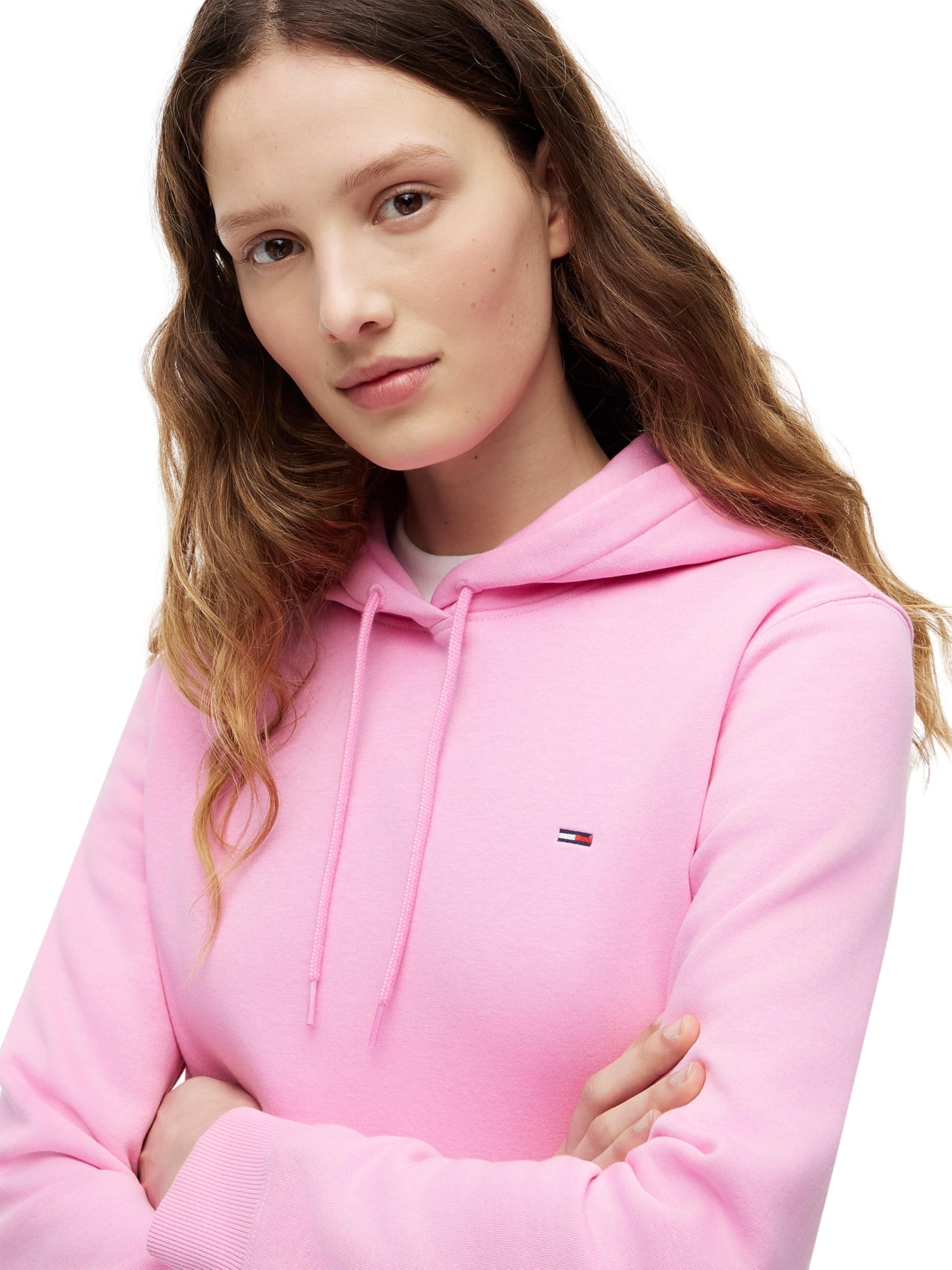 Tommy Jeans Bluza z kapturem Kobiety Tjw Reg S Flag Hoodie Dw0dw19958