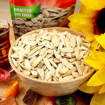 Baraka Lightly Salted Jumbo Sunflower Seeds, Roasted Raw Sunflower Seeds in Shell | Keto Friendly Antioxidant Snack Rich in Protein, Fiber, Essential Vitamins, Minerals | Vegan & Gluten Free 10.58 Oz