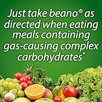 Vista 6 de Beano Suplemento dietético de enzimas alimenticias, 30 tabletas (paquete de 1)