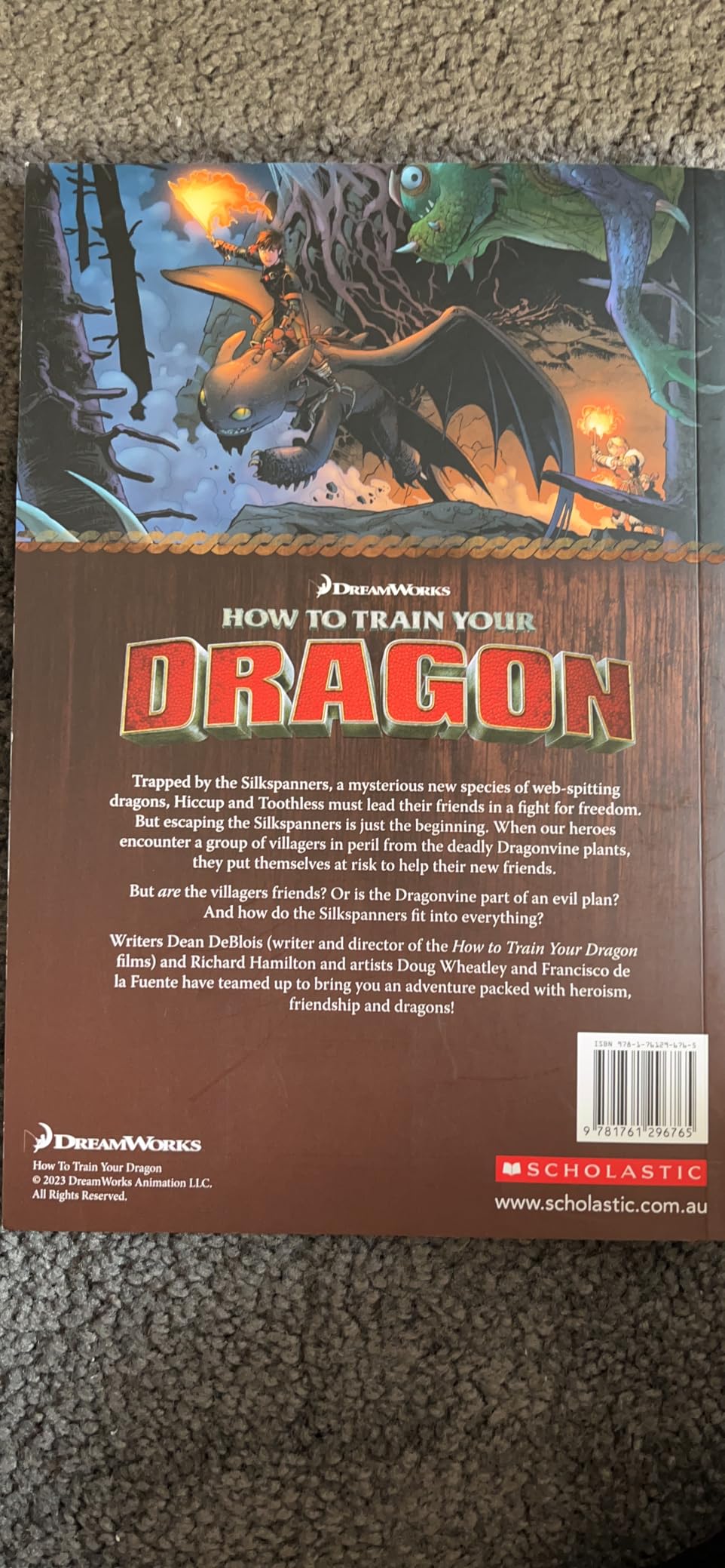 How To Train Your Dragon Dragonvine (DreamWorks Graphic Novel