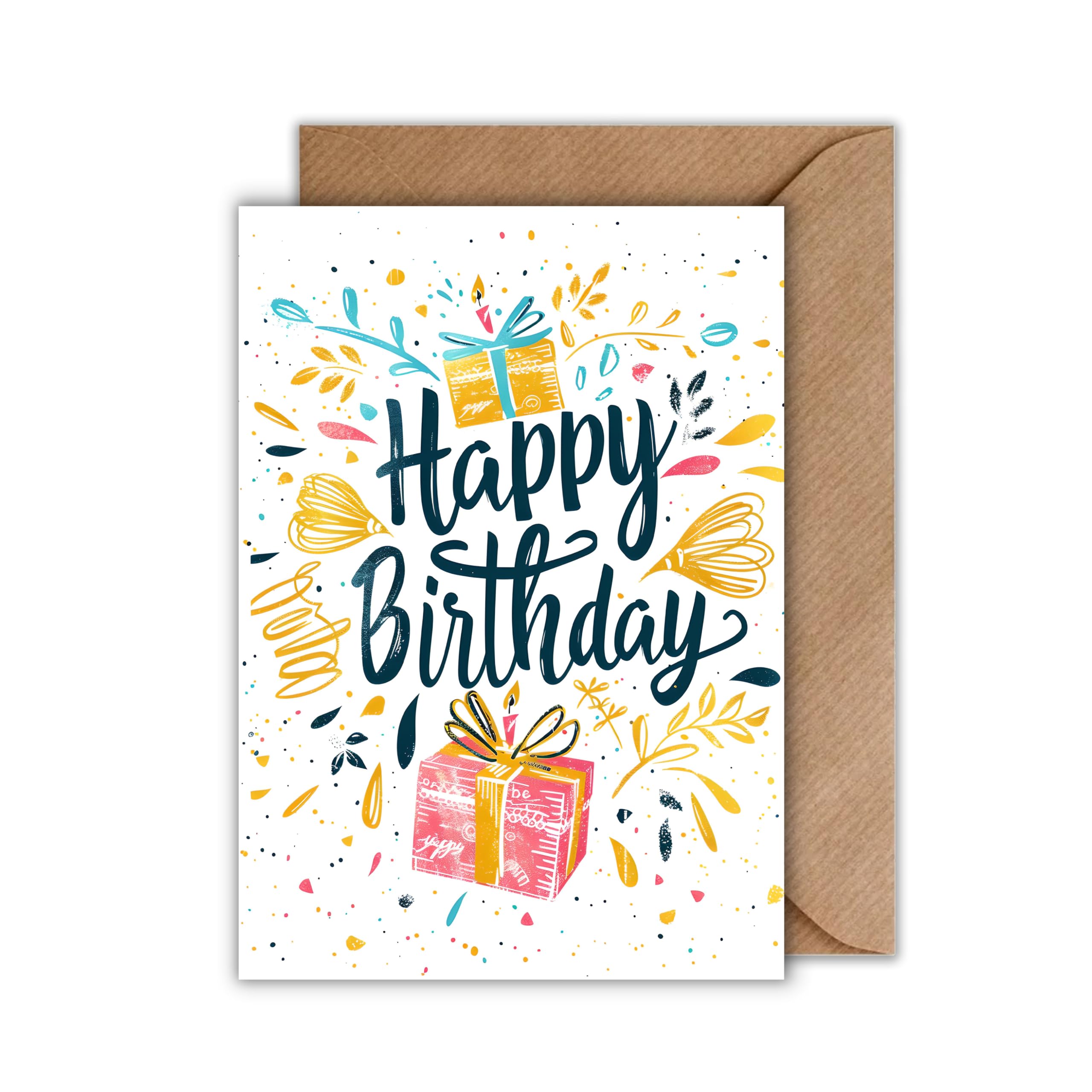 Biglietti Auguri Compleanno 6 anni bambini con busta 12x18cm