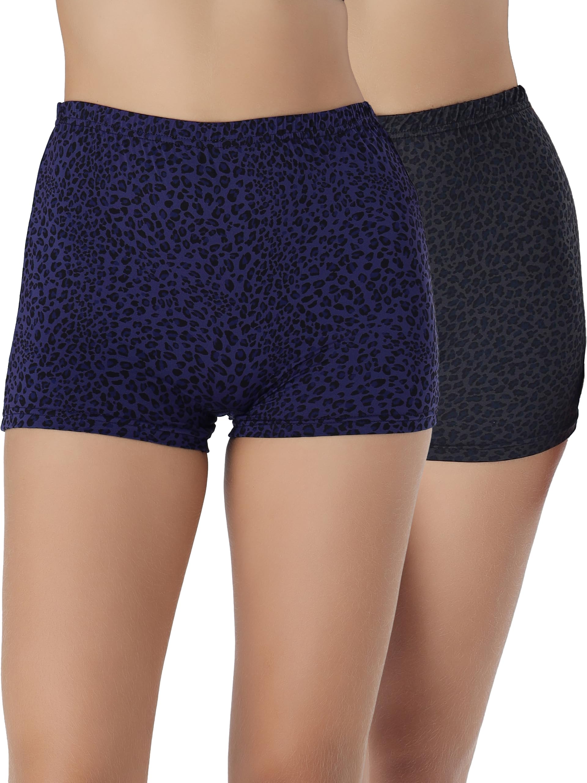 selfcare Women's Printed Boyshort Panty|Soft Cotton Elastane Stretch |Mid Rise Full Coverage Panties with Concealed Soft Elastic Waistband|Breathable Everyday Innerwear for Women|P2-picture-48