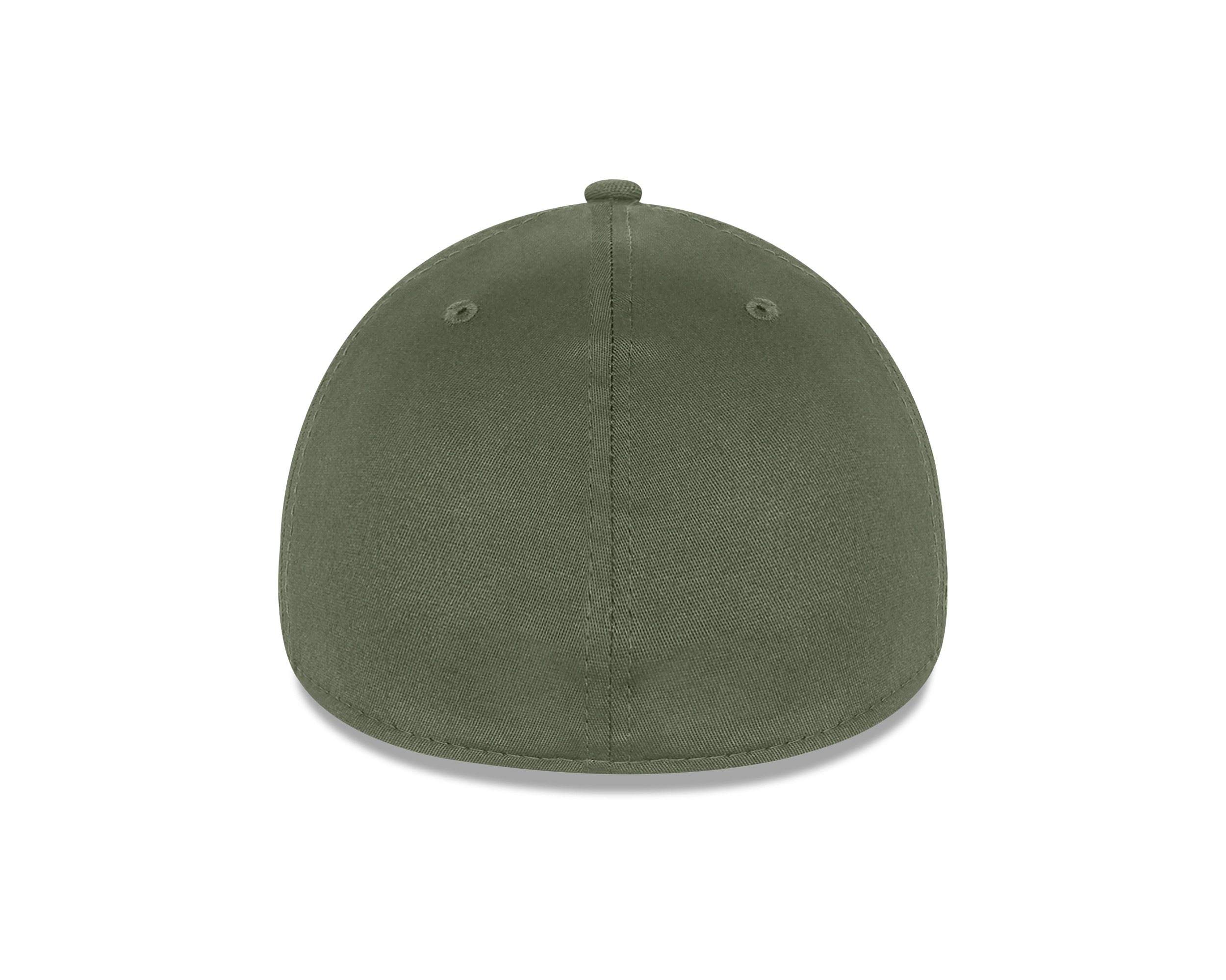 New Era Los Angeles Dodgers League Essential 39thirty Stretch Cap L-XL (7 1/8-7 5/8) Green - Image 2