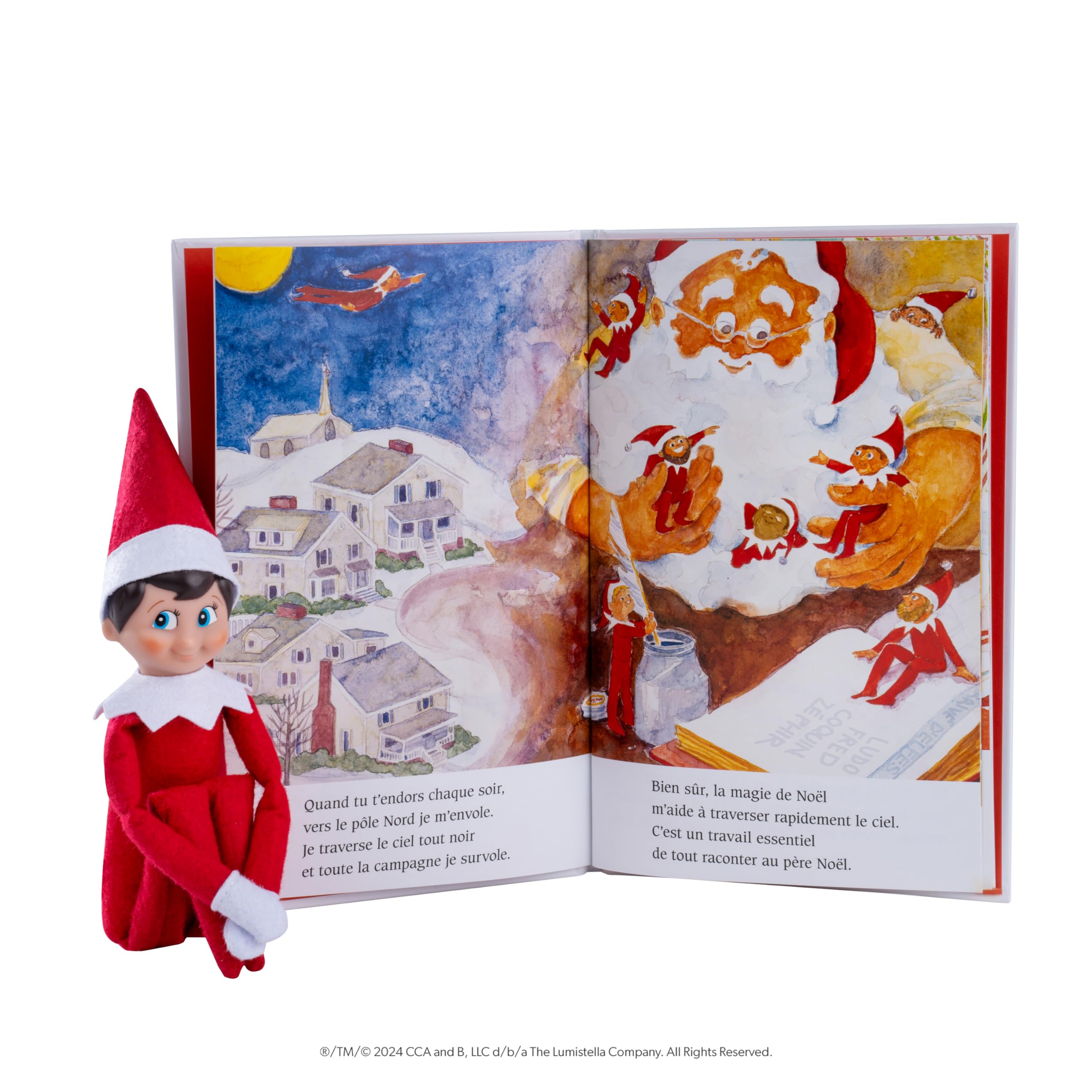 The Elf on the Shelf Weihnachtswichtel-Set, Weihnachtswichtel,Elf on The Shelf Eine Weihnachtstradition,Elfe Streichhölzer,Weihnachtswichtel,Wichtel, EOTBOYLFF3