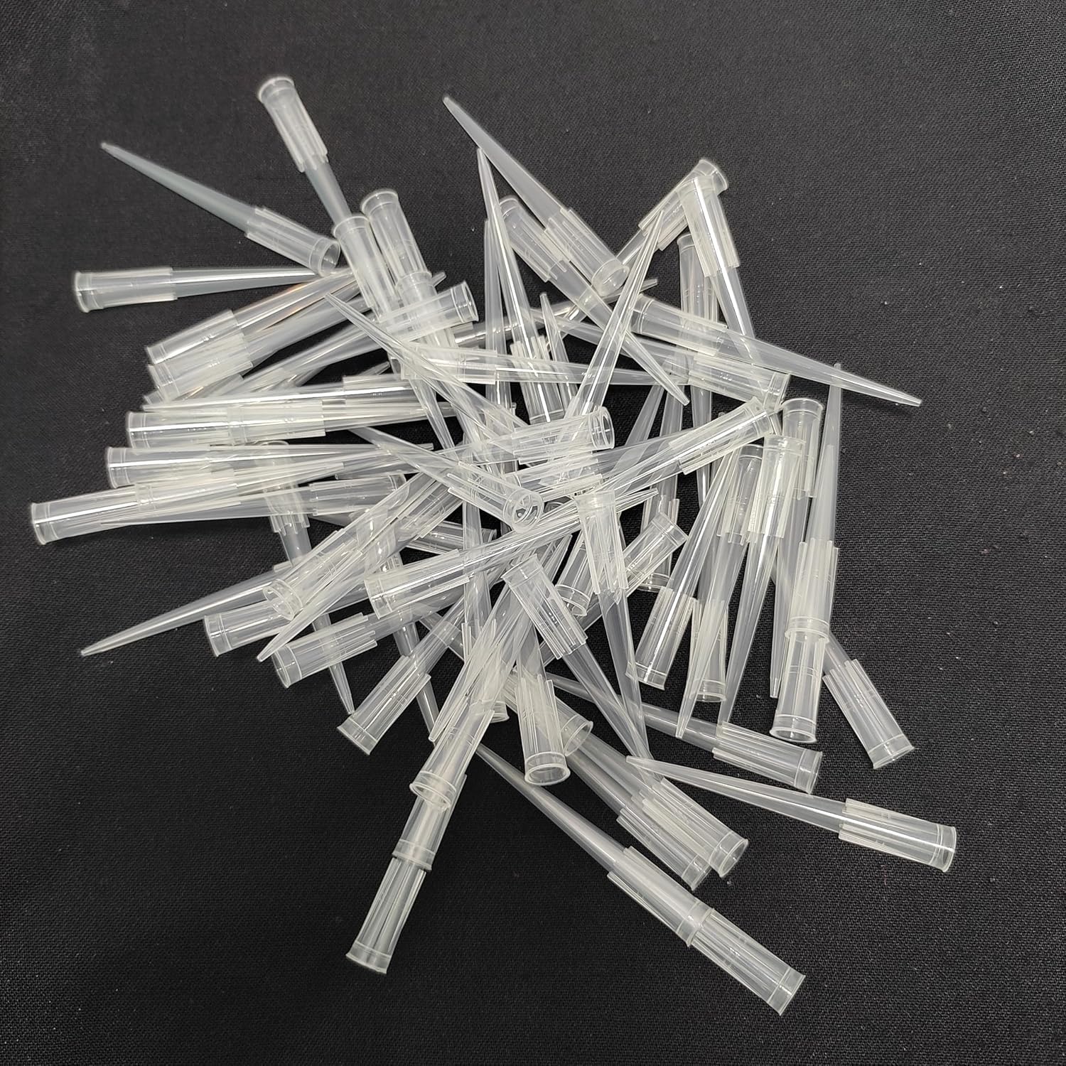 Clear Plastic Dispensing Tips, Tapered Needle Tips, Industrial Precision Application, Transparent-image-23
