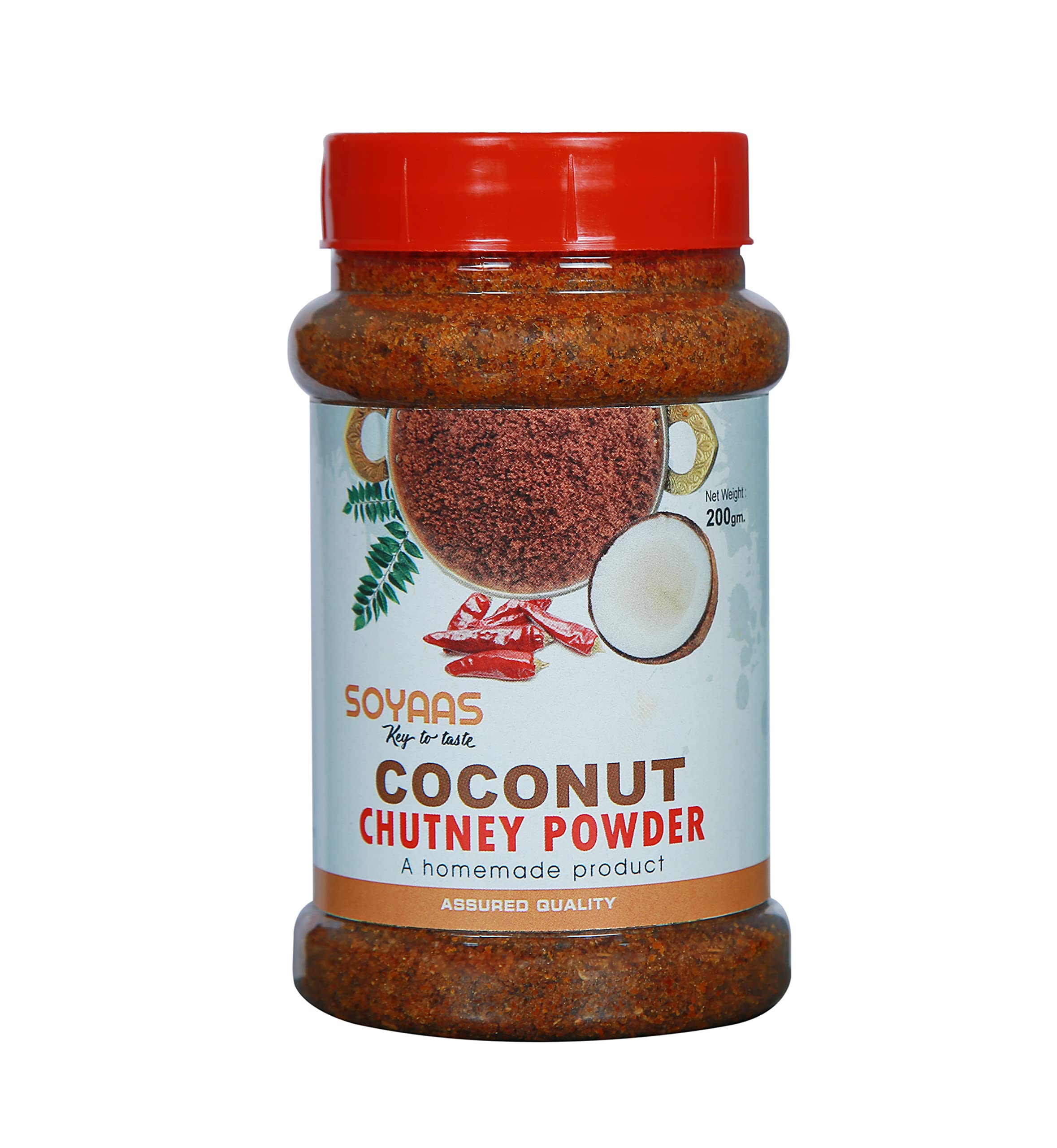SOYAAS Homemade Fresh Tasty Coconut Chutney POWDER-200G (B0975WBRF2) Amazon Price History, Amazon Price Tracker