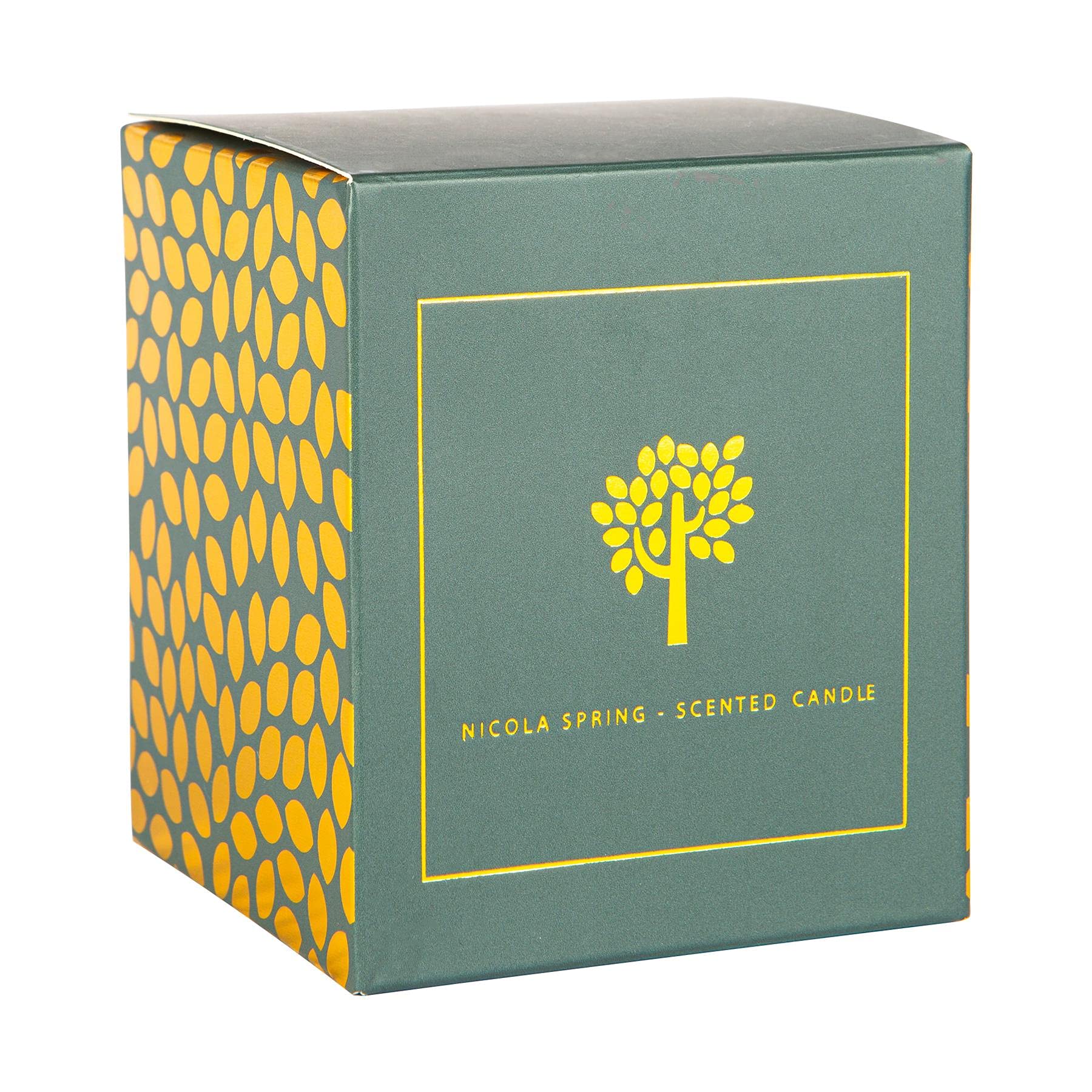 Nicola Spring Bougies parfumées cire de soja 130g Sanalwood & Jasmine Pack de 3