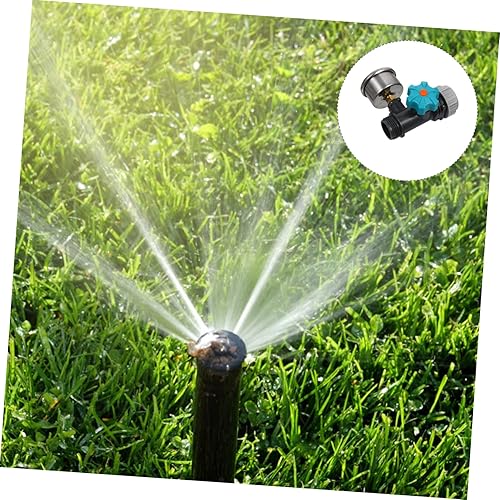 Miniatura 5 de Mobestech Regulador de presión de agua, adaptador de manguera de agua, rociador ajustable, controlador inteligente de rociadores, probador de