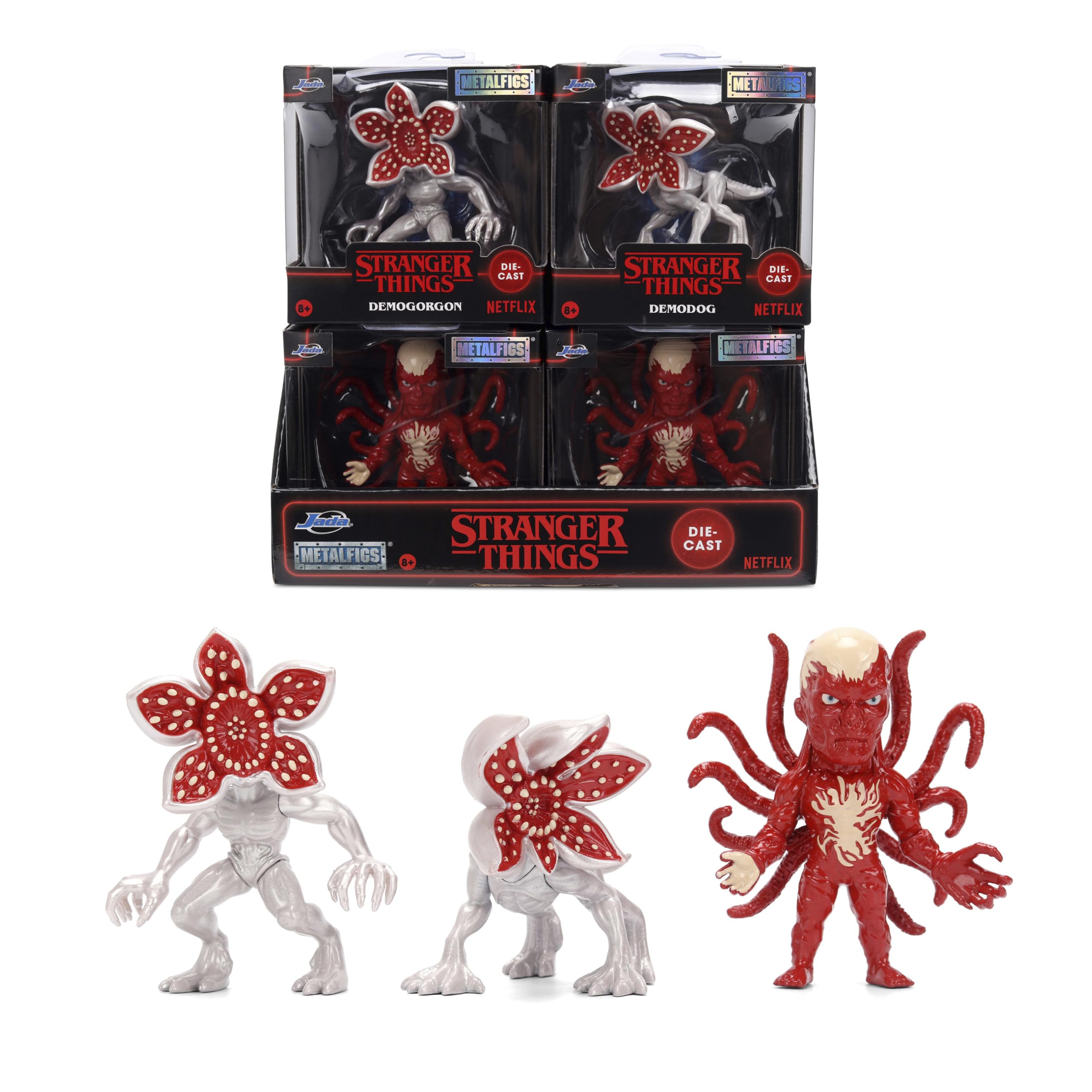 Jada Stranger Things Wave Figures 1-2.5 Inch (6.5 cm) Die-Cast