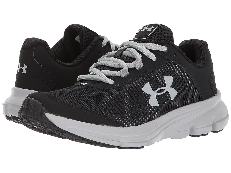 

Under Armour Kids UA BPS Rave 2 (Little Kid) (Black/Overcast Gray) Boys Shoes