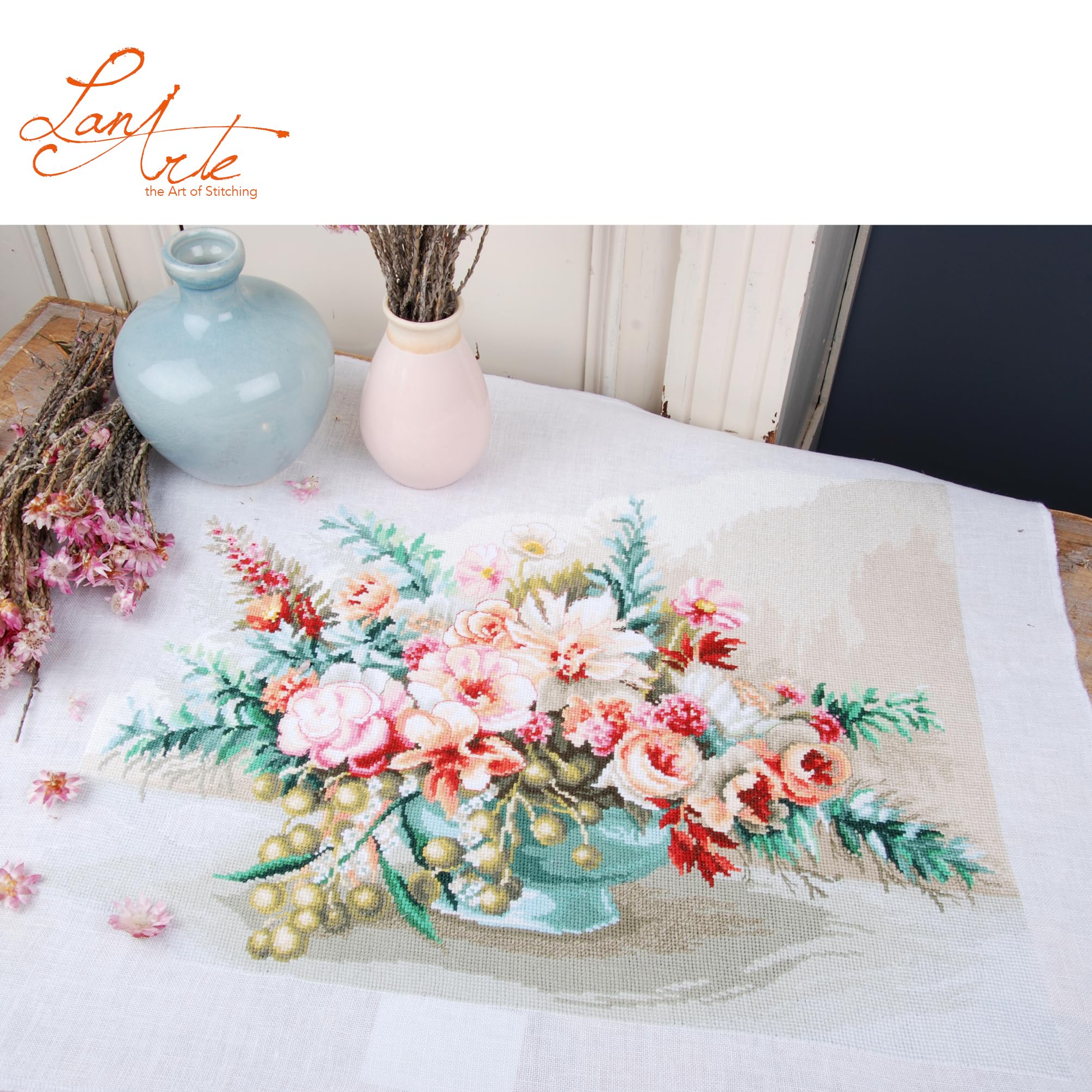 Lanarte Point De Croix Compté Tableau Kit Complet DIY | WhichOne