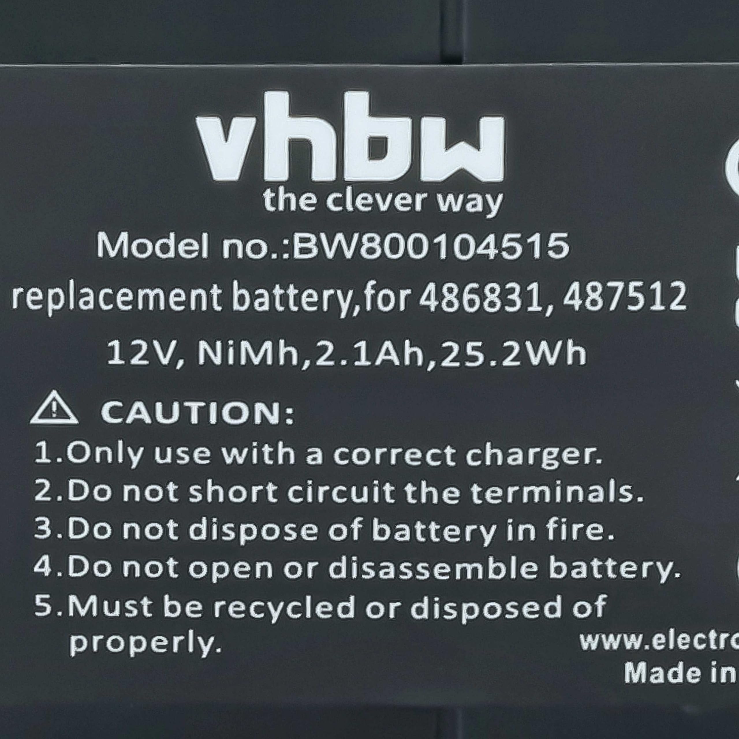 vhbw 2X Batterie Compatible avec Festo Festool CDD12FX