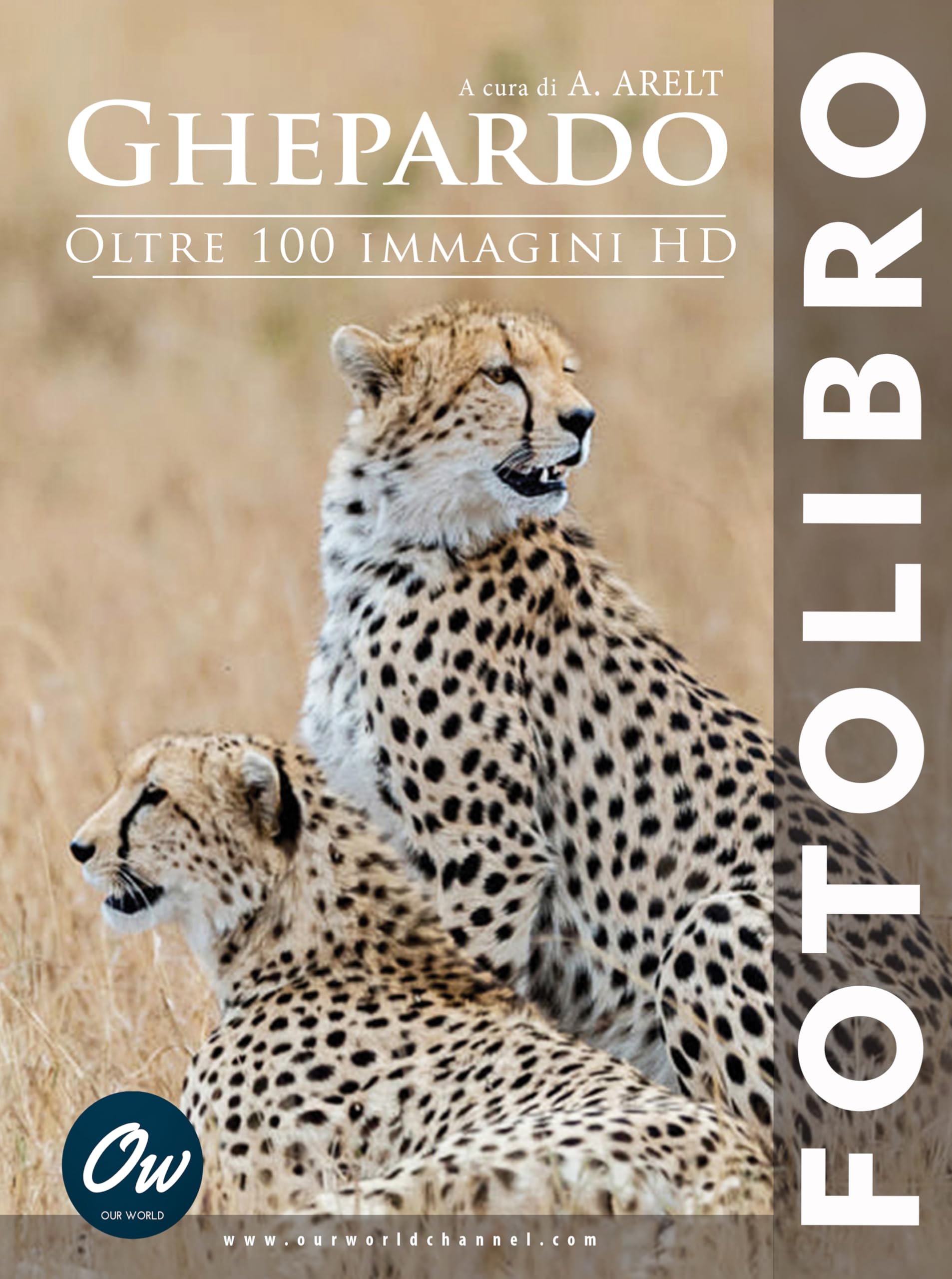 Idée cadeau livre photos de guépard pour passionné d'animaux sauvages et de safari