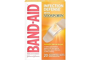 Band-Aid Antibacterial Waterproof Adhesive Bandages