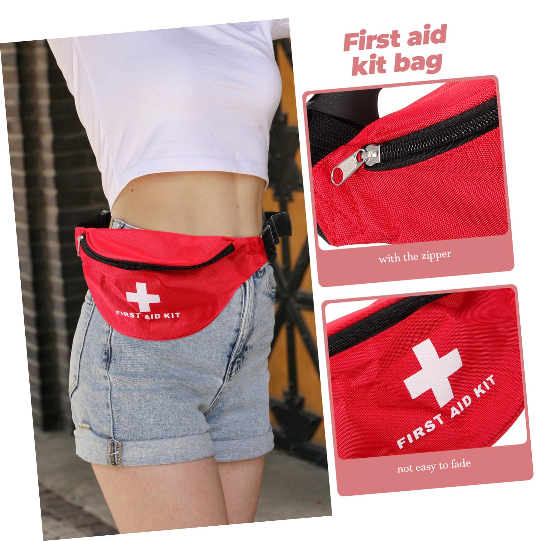 Sosoport 6piezas Bolsa De De Emergencia Botiquín De Para Viaje y Actividades Gran Capacidad Ligera y Portátil Para Camping Senderismo y Familiar