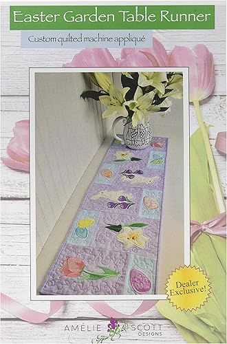 Amelie Scott Designs ASD234 - Camino de mesa, diseño de Pascua