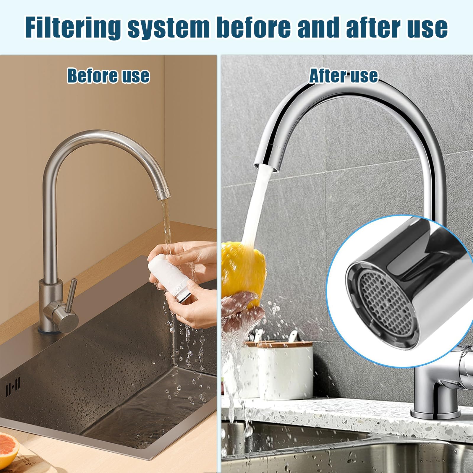 10 Pezzi Rompigetto Per Rubinetti M24 24mm - Filtro Acqua Risparmio Idrico Per Cucina Bagno Lavanderia