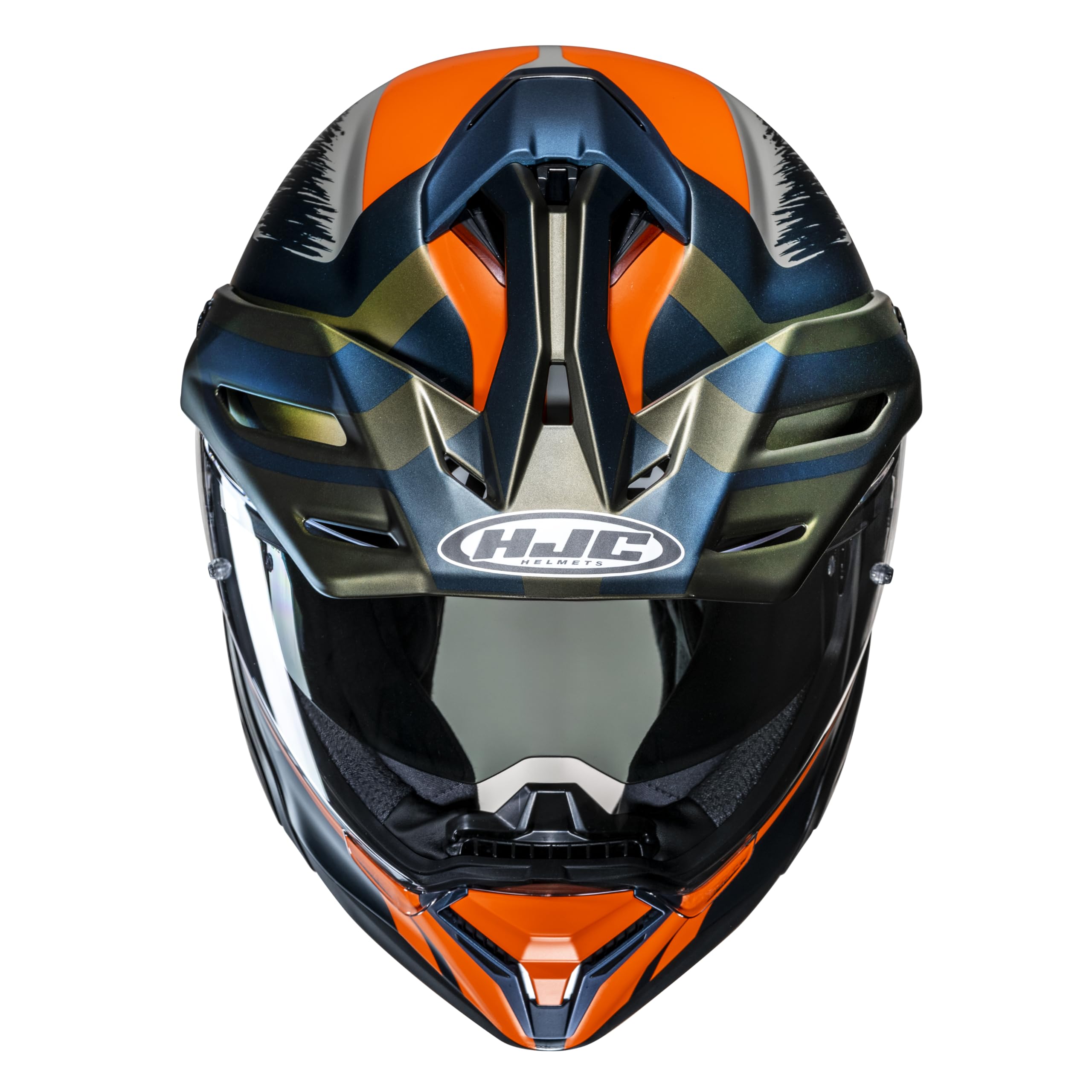 RPHA 60 Quid MC47SF Orange Blau Matt Adventure Motorrad Helm