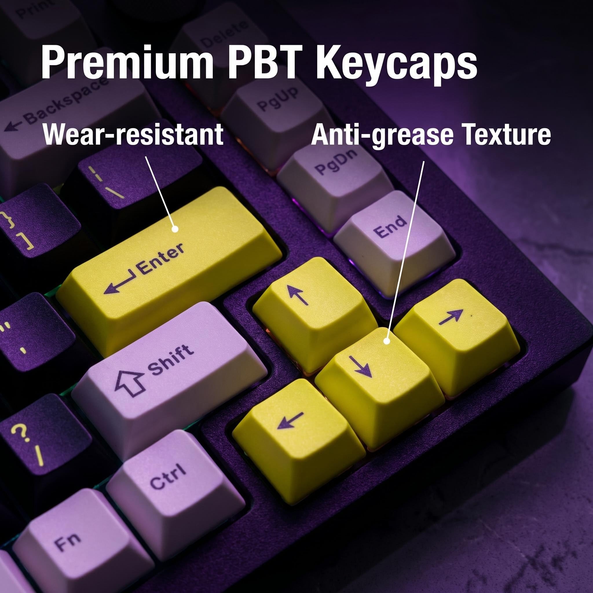 Tastiera meccanica sostituibile a caldo al 75%, supporto con guarnizione cablata e layout TKL, tastiera personalizzata retroilluminata RGB per PC, laptop, giocatori Windows, digitazione (nero)