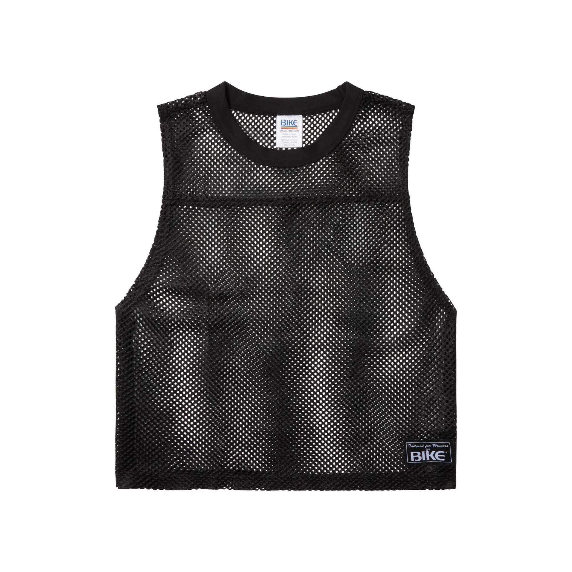 Bike Athletic Sleeveless Practice Jersey | Soft Lightweight Fabric for Breathable Comfort | Relaxed Fit for Everyday Wear Black