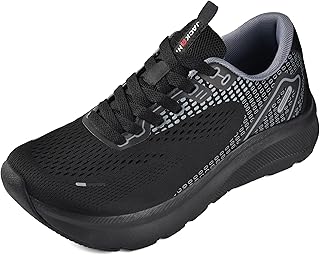 Wide Toe Box Shoes for Men Arch Support Shoes Wide Width Sneakers for Running Walking Athletic Tennis Orthopedic Plantar Fasciitis Workout with Thick Cushioned Zero Drop Sole