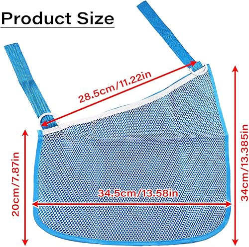 Miniatura 2 de 2 unidades de red de carga lateral para cochecito, organizador universal para cochecito, bolsa de fijación para almacenamiento, correas