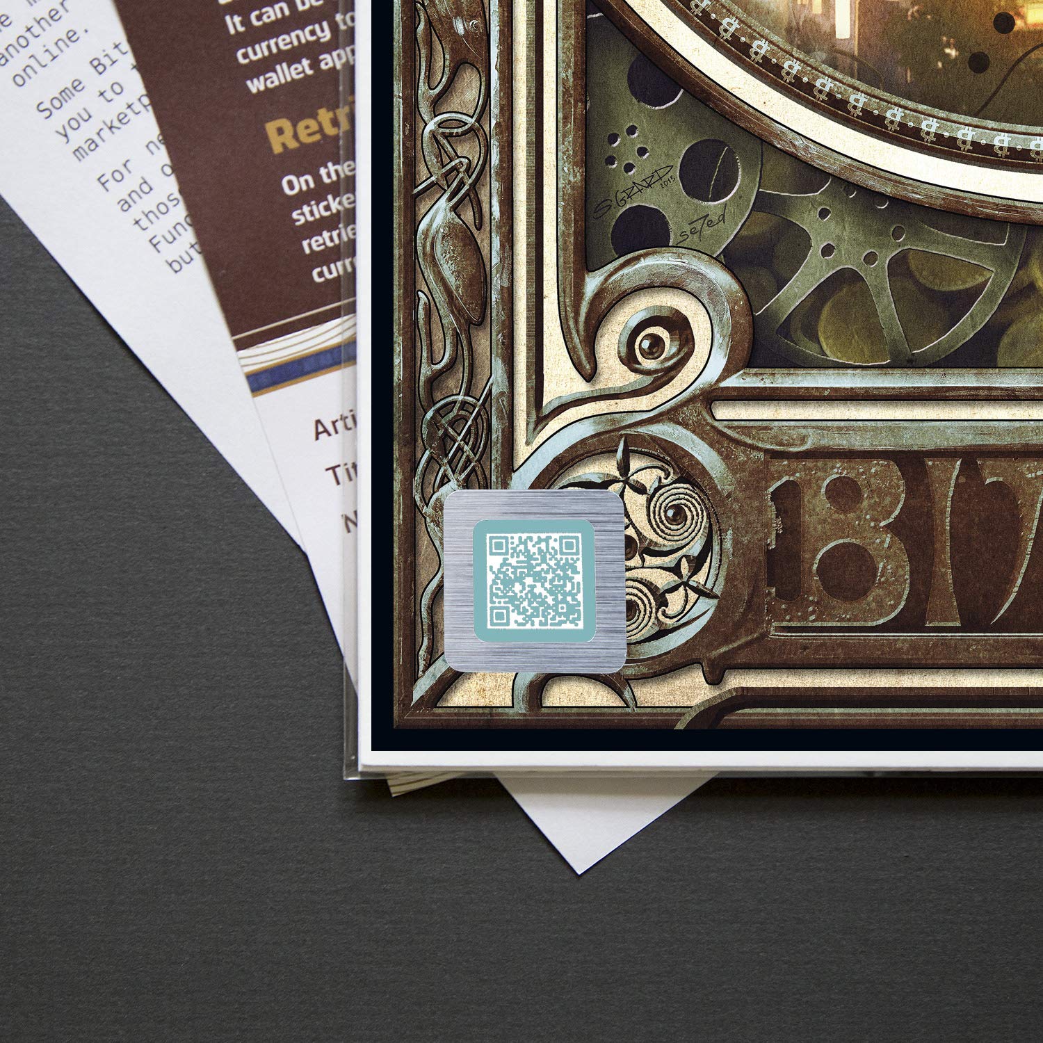 Bitcoin Cryptoart - Crypto Nouveau (8.5