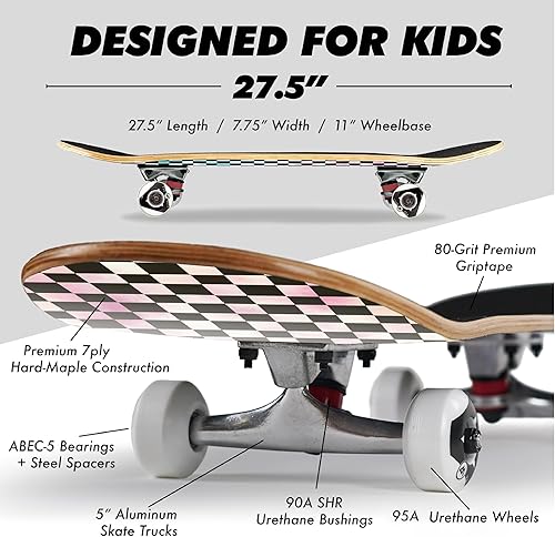 Vista 43 de Magneto Complete Cruiser Starter Skateboard