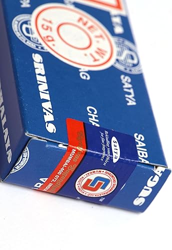 Miniatura 3 de Satya Sai Baba Nag Champa - Varillas de incienso (0.53 oz), 2 paquetes Nag Champa