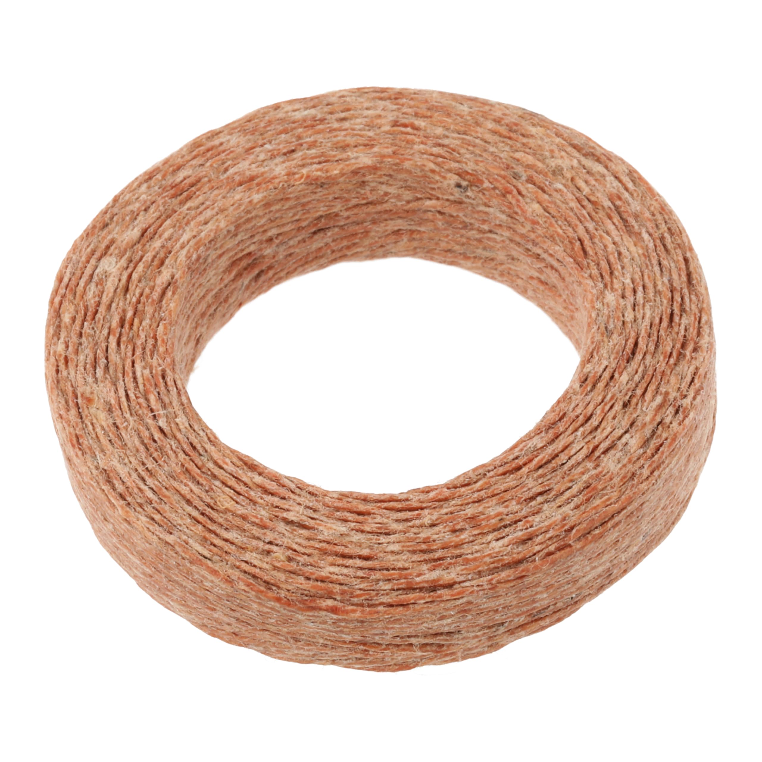 Cordon en lin ciré beige pour fabriquer des bracelets bohèmes tendance