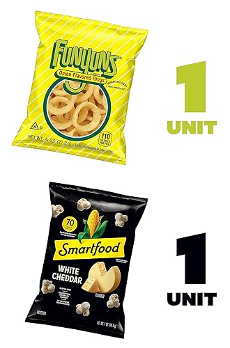 Miniatura 6 de Paquete variado  Hot Snacks Lays & Ruffles Chips, Cheetos, Doritos, Funyuns y Goldfish Sabores  Bolsas de tamaño individual  Clásico, Barbacoa,