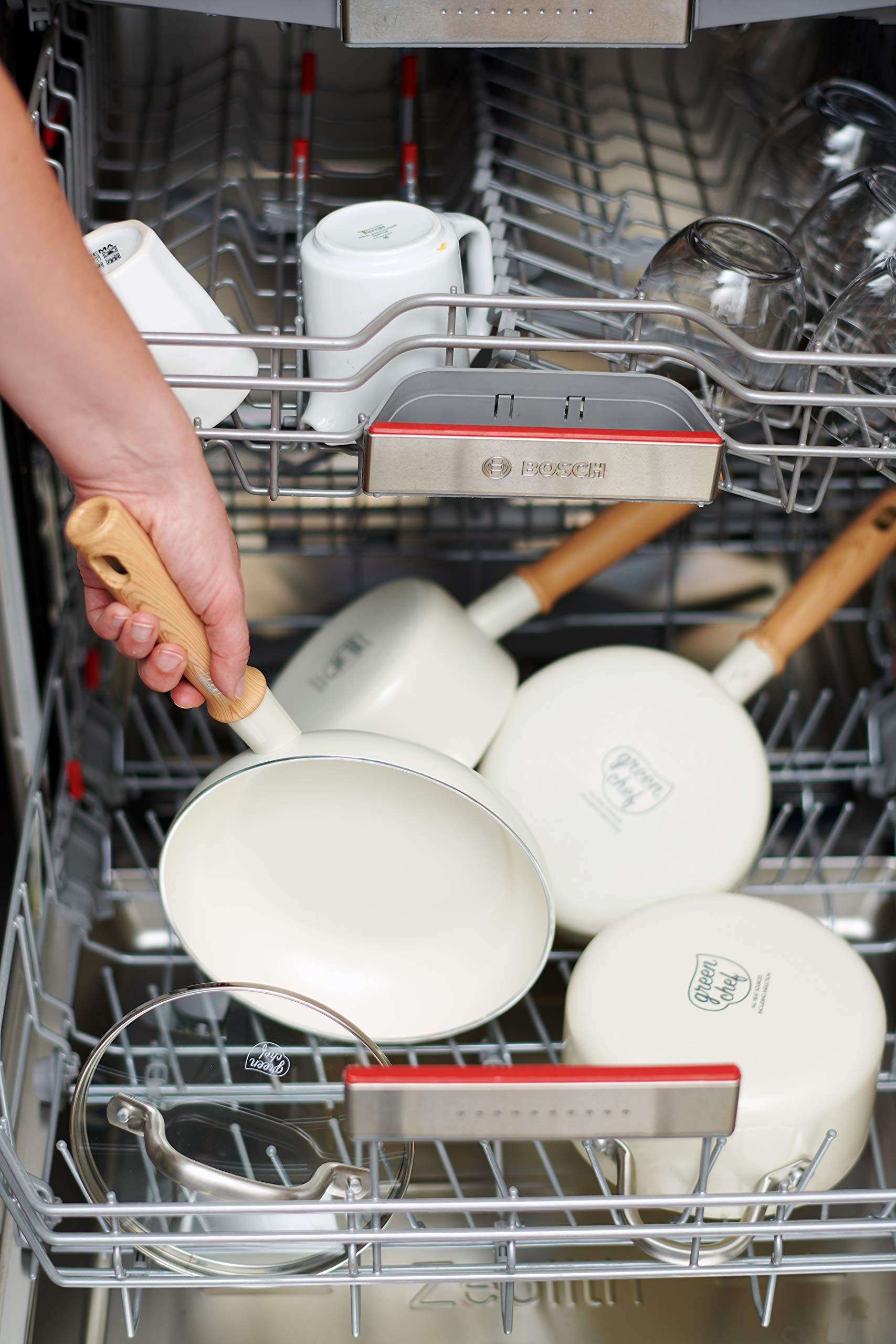 Amazon.co.jp: グリーンシェフ 片手鍋 ソースパン IH 対応 14cm